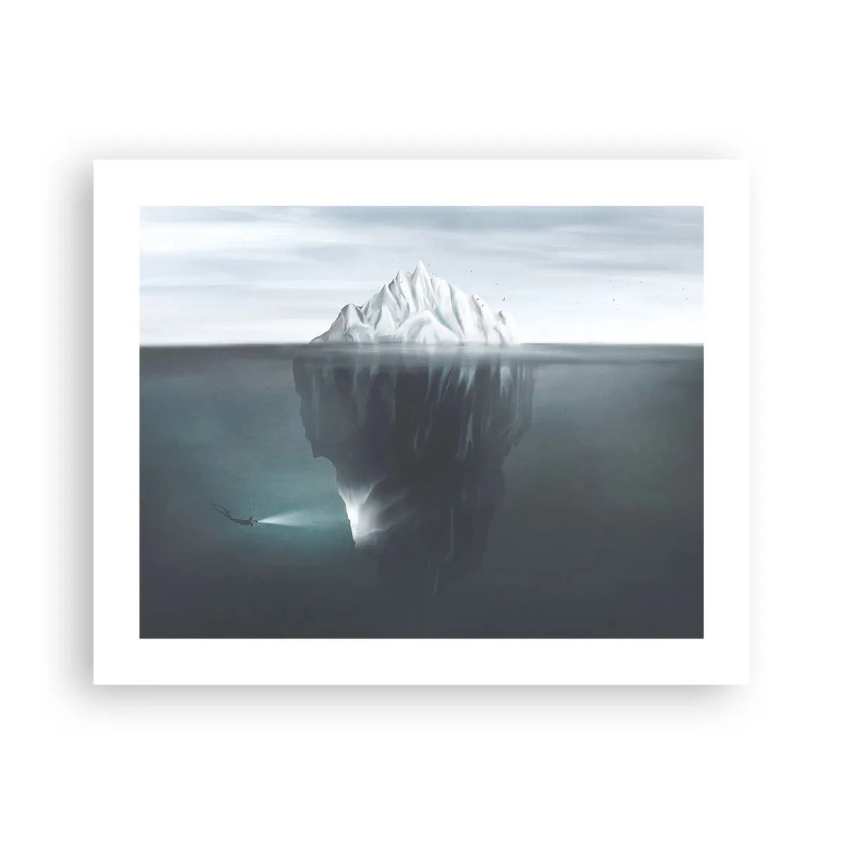 Poster - Un mister subacvatic - 50x40 cm