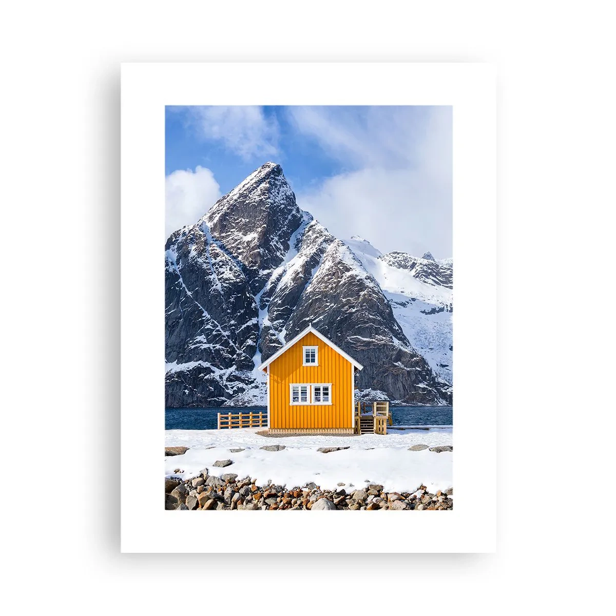 Poster - Vacanță scandinavă - 30x40 cm