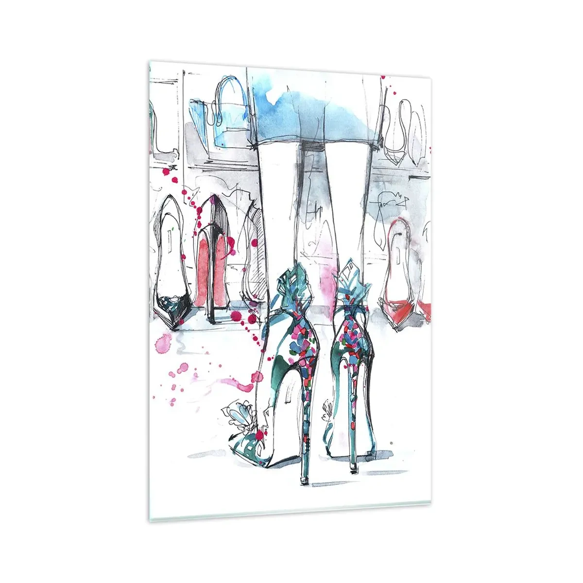 Tablou pe sticlă - Sesam, deschide-te - 80x120 cm