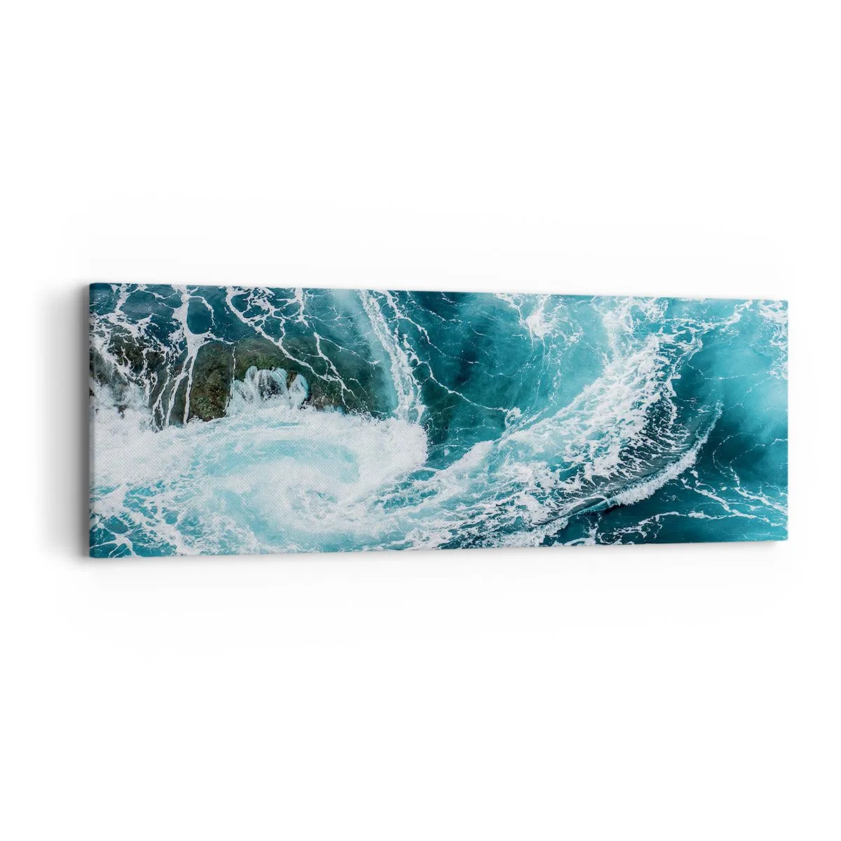 Tablou pe pânză - Poarta spre interiorul Pământului - 90x30 cm