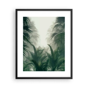Poster în ramă neagră - Mister tropical - 40x50 cm