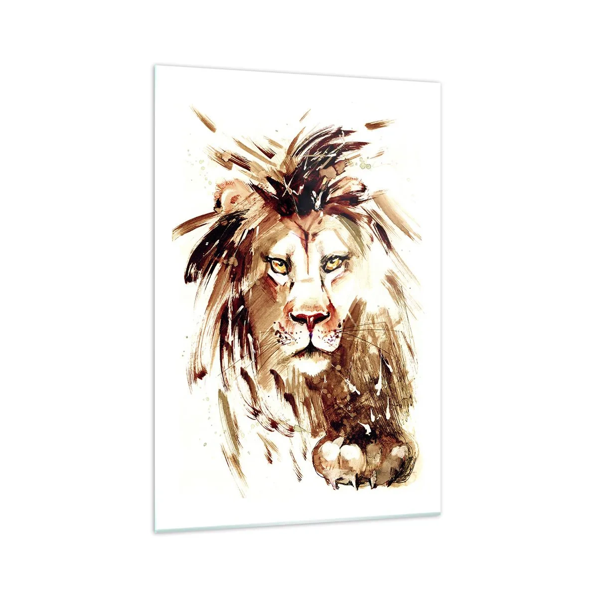 Tablou pe sticlă - Putere și demnitate - 70x100 cm