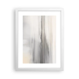 Poster în ramă albă - Gândul îndepărtat - 30x40 cm