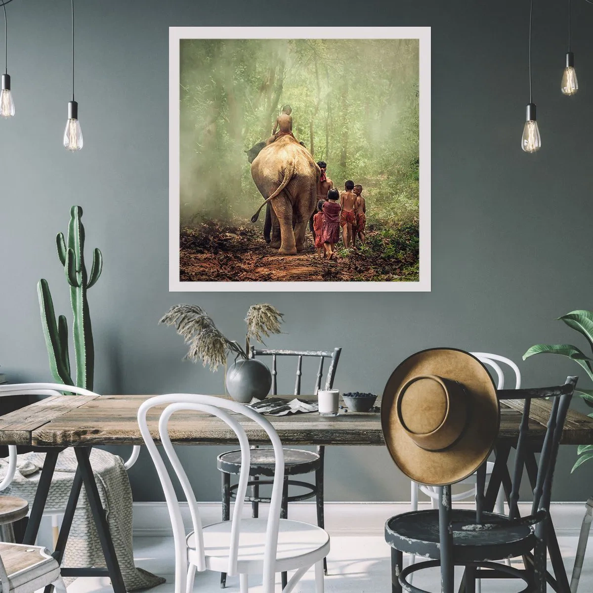 Poster - Noua Carte a Junglei - 60x60 cm
