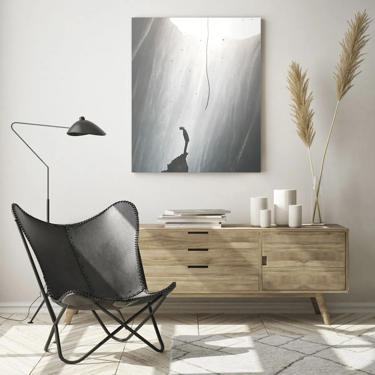 Tablou pe sticlă - Există întotdeauna o cale de ieșire - 80x120 cm