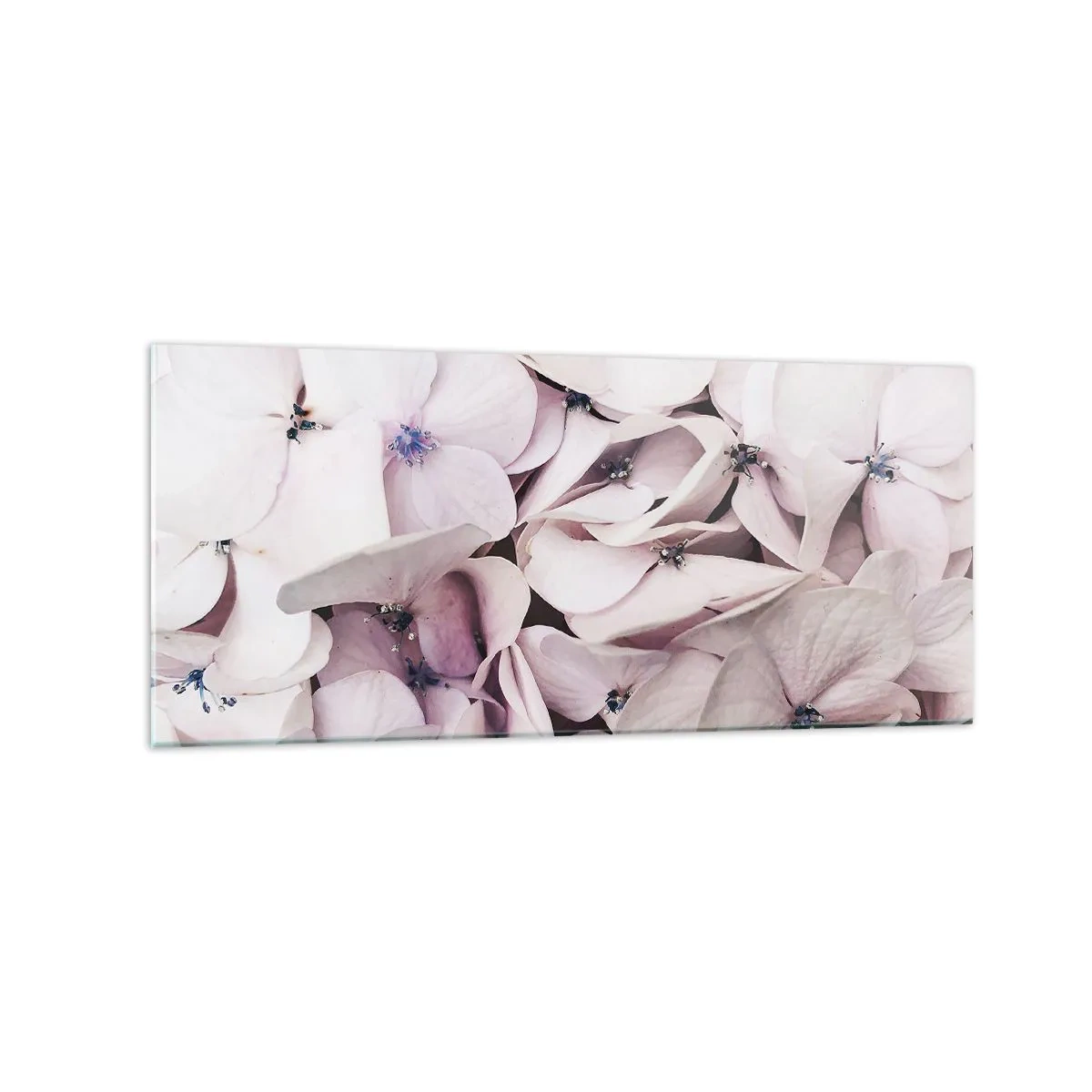 Tablou pe sticlă - Într-un potop de flori - 120x50 cm