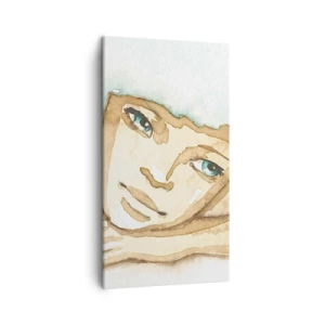 Tablou pe pânză - Copacul poeziei crește din tăcere - 45x80 cm