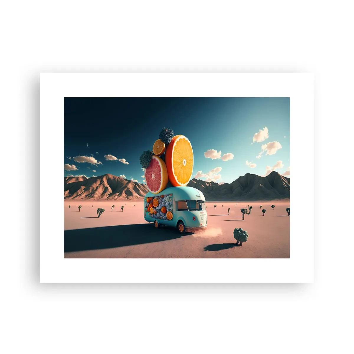 Poster - Gustul vacanței - 40x30 cm