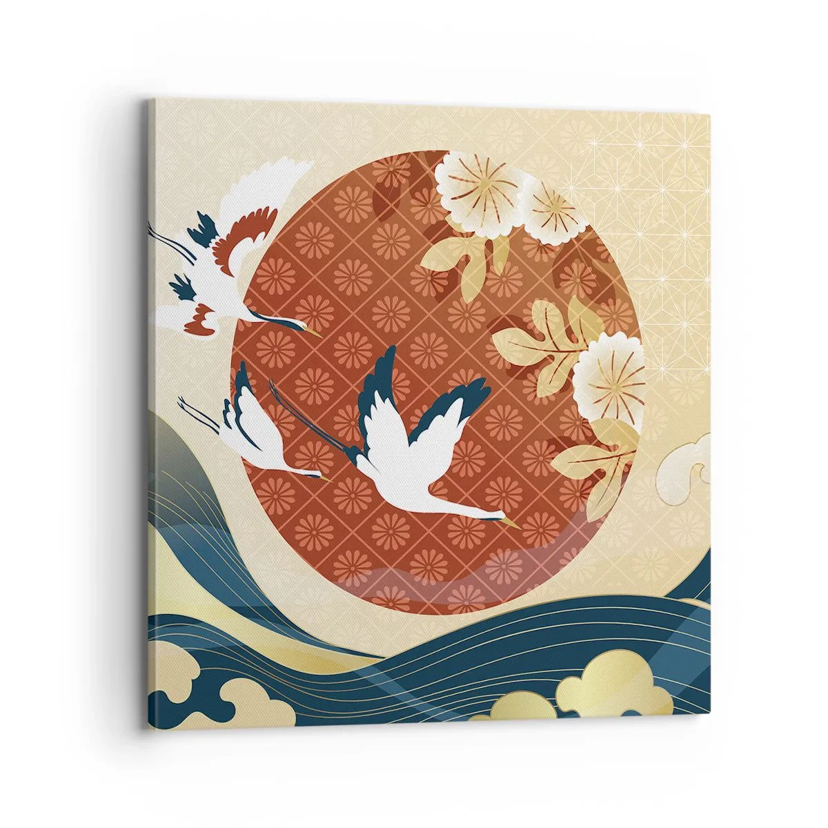 Tablou pe pânză - O fabulă japoneză - 70x70 cm