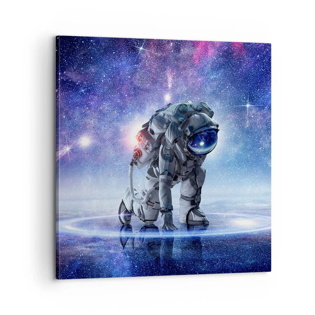 Tablou pe pânză - Cerul înstelat de deasupra mea - 60x60 cm