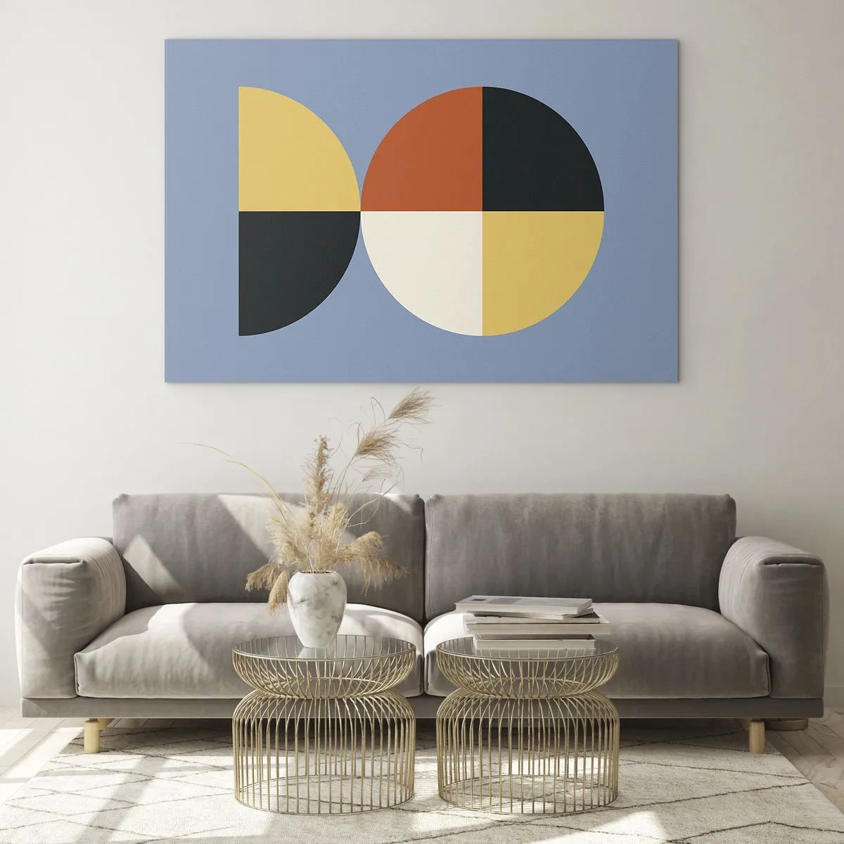 Tablou pe sticlă - Uită-te și numără - 120x80 cm