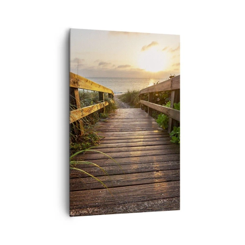 Tablou pe pânză - Și direct la țărm - 80x120 cm