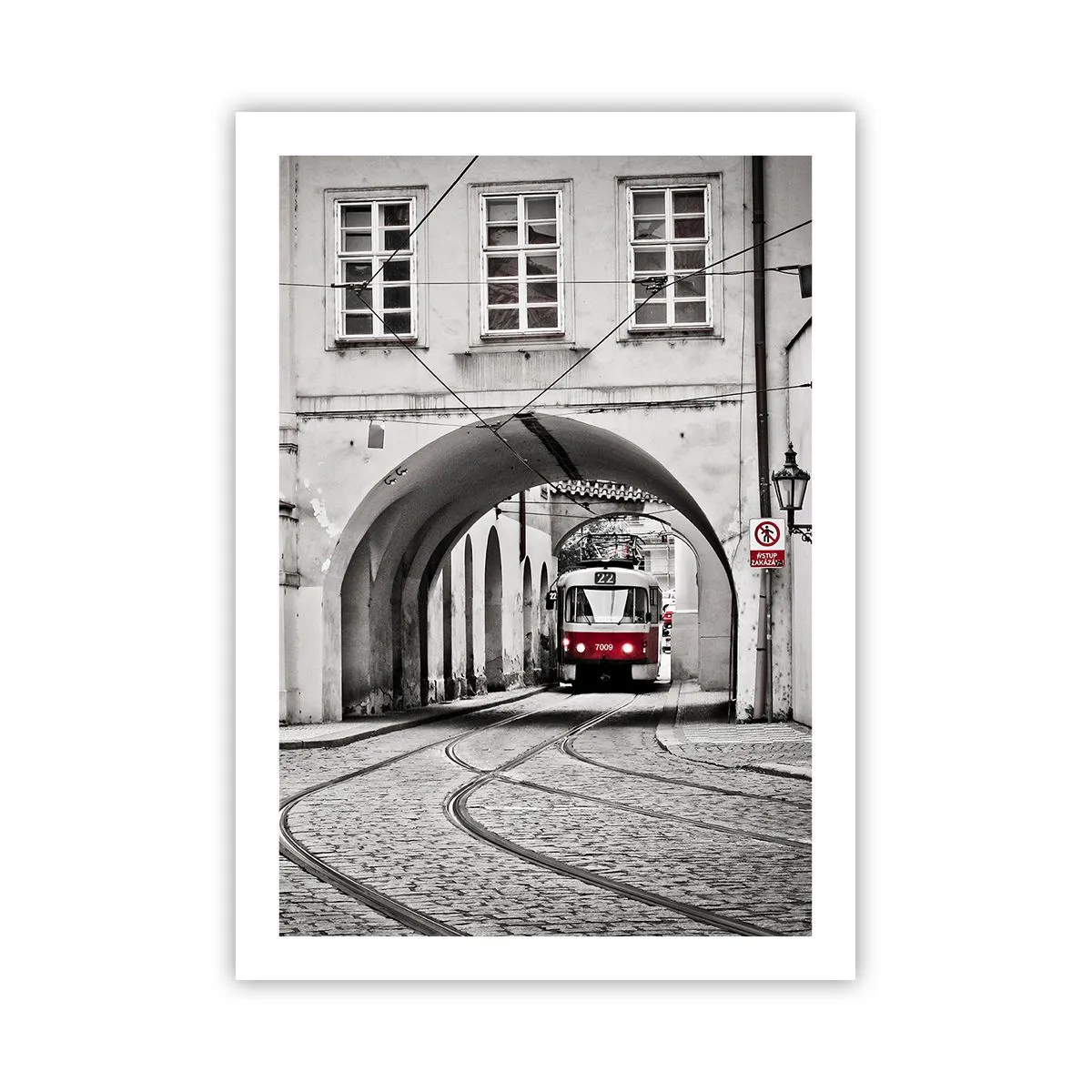 Poster - Printr-un labirint urban - 50x70 cm