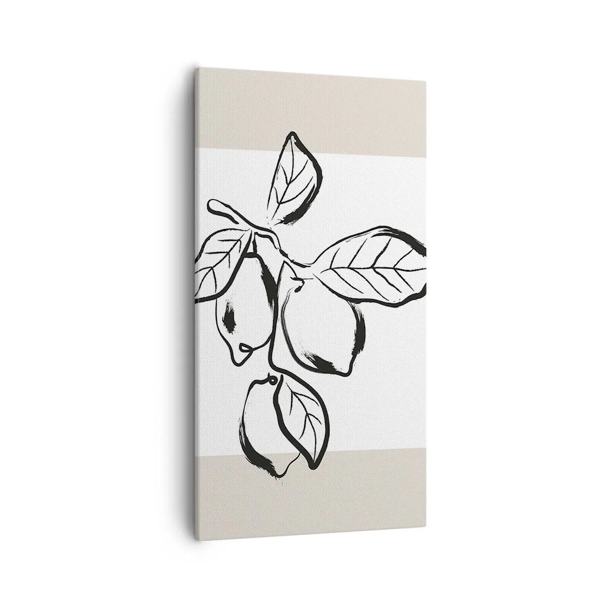 Tablou pe pânză - Unde se coace lămâia... - 55x100 cm