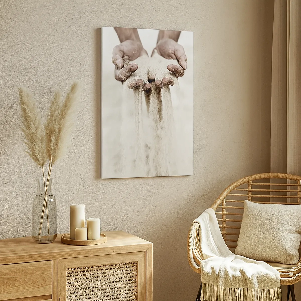 Tablou pe pânză - Cu aceste mâini... - 50x70 cm