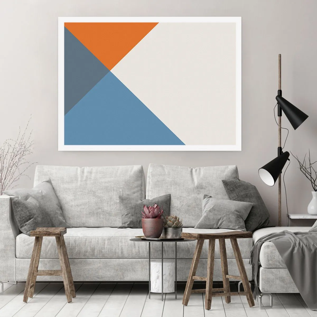 Poster - La un unghi drept - 100x70 cm