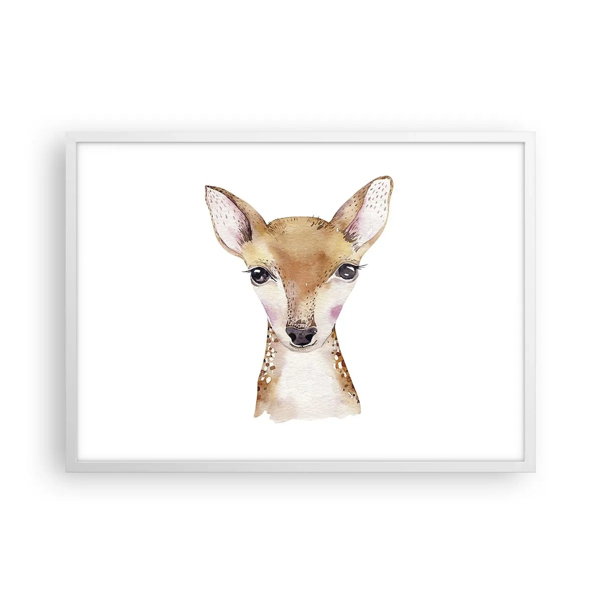 Poster în ramă albă - Natura inocenței - 70x50 cm