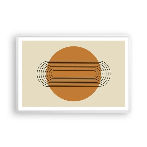Poster în ramă albă - Planul perfect - 91x61 cm