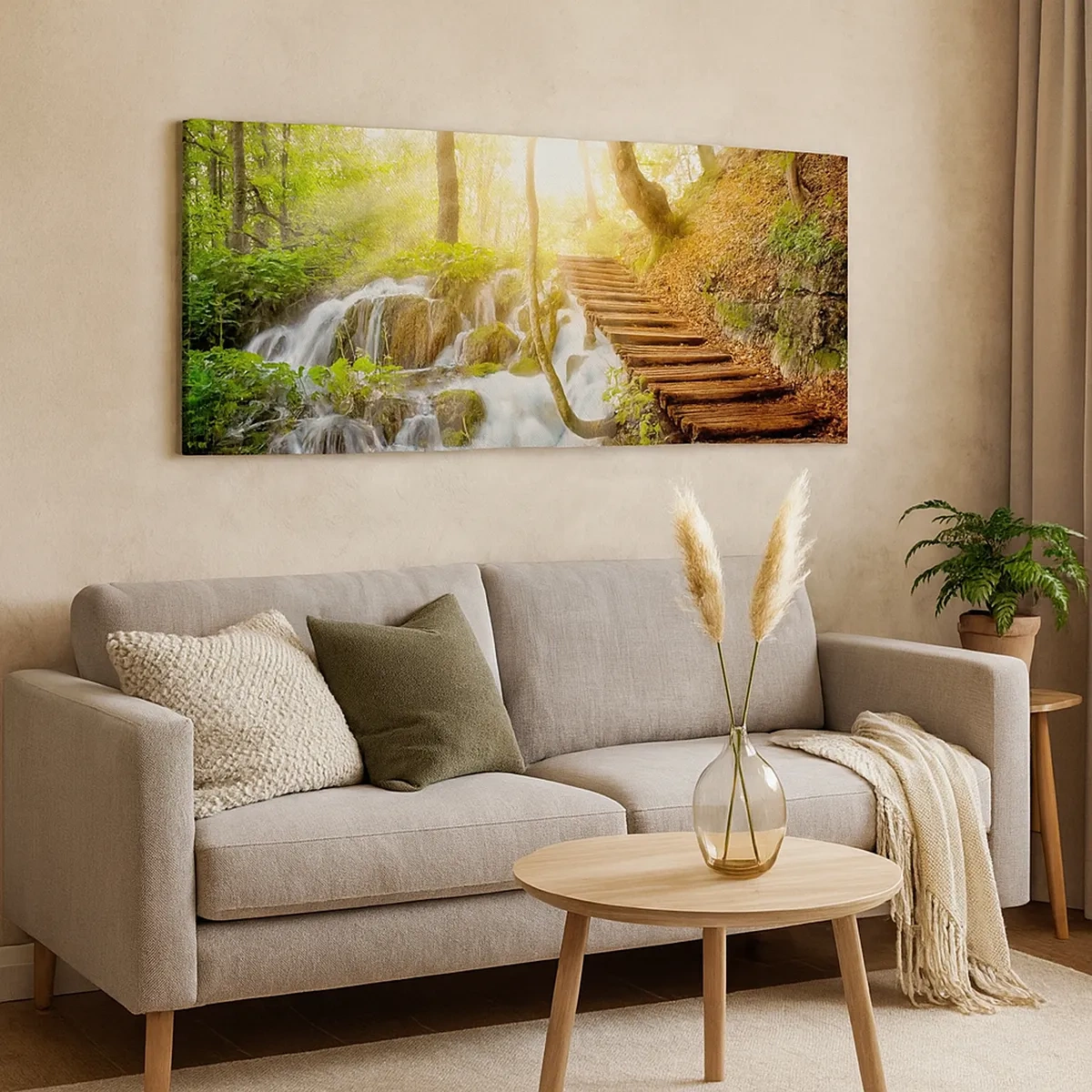 Tablou pe pânză - Răcirea dorită - 30x30 cm