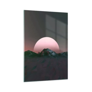 Tablou pe sticlă - Într-o galaxie învecinată - 70x100 cm