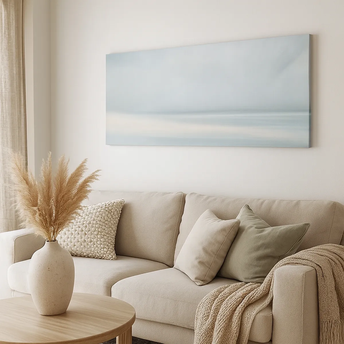 Tablou pe pânză - Liniște până la orizont - 30x30 cm