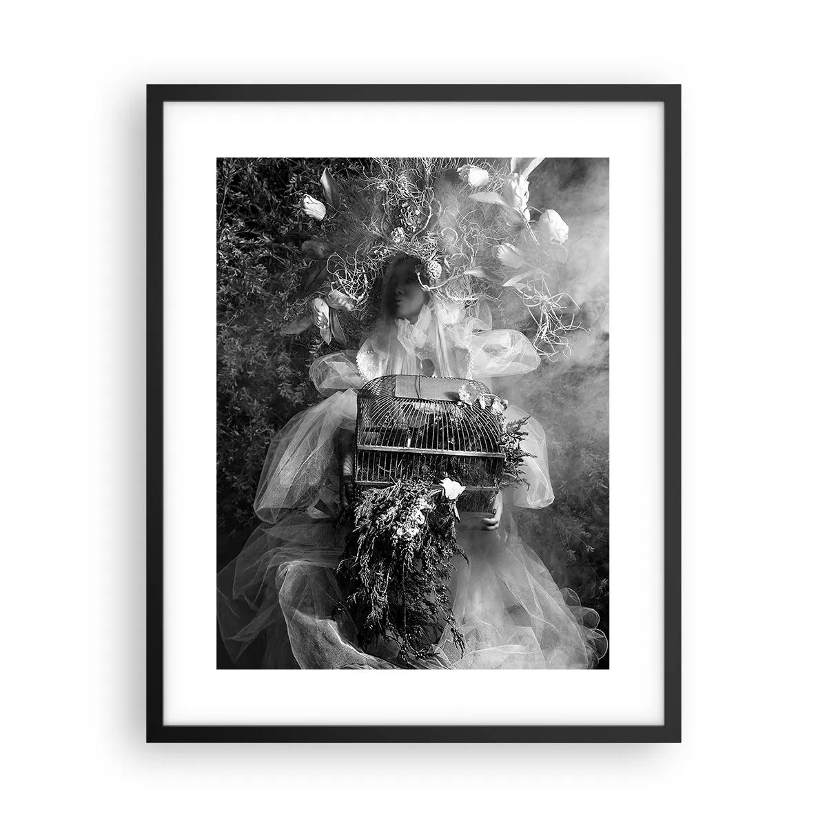 Poster în ramă neagră - Mama însăși - Natura - 40x50 cm