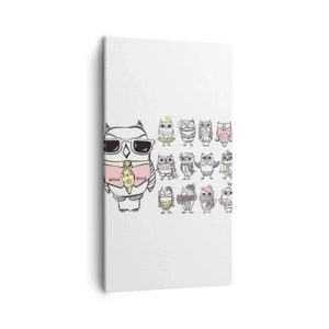 Tablou pe pânză - Atât de multe roluri de jucat - 45x80 cm