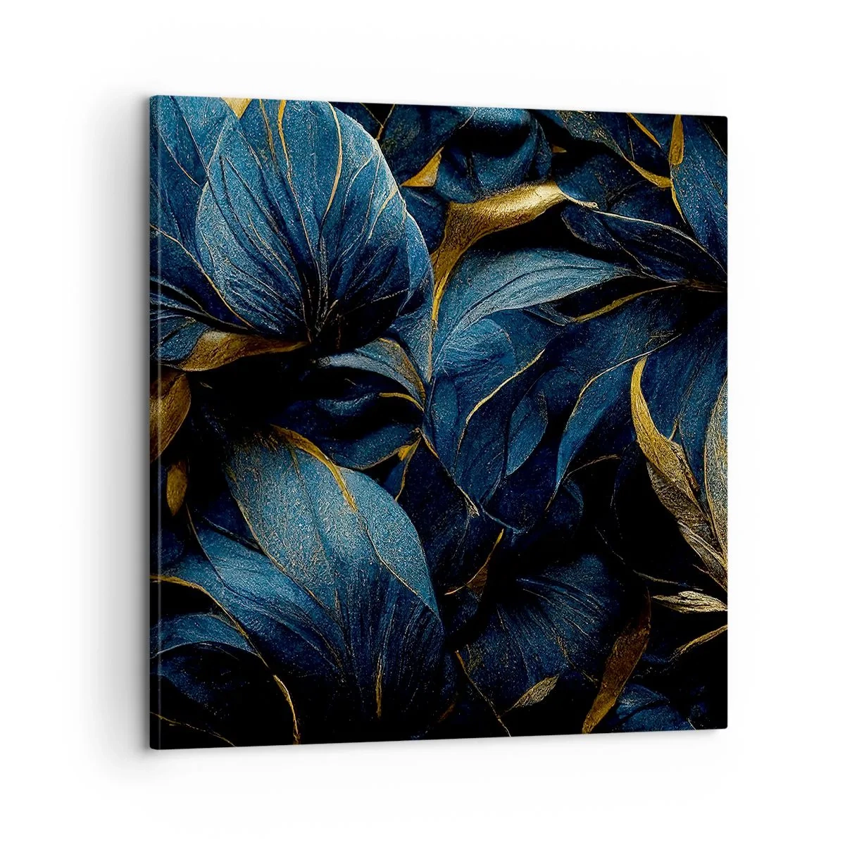 Tablou pe pânză - Căptușită cu aur - 60x60 cm