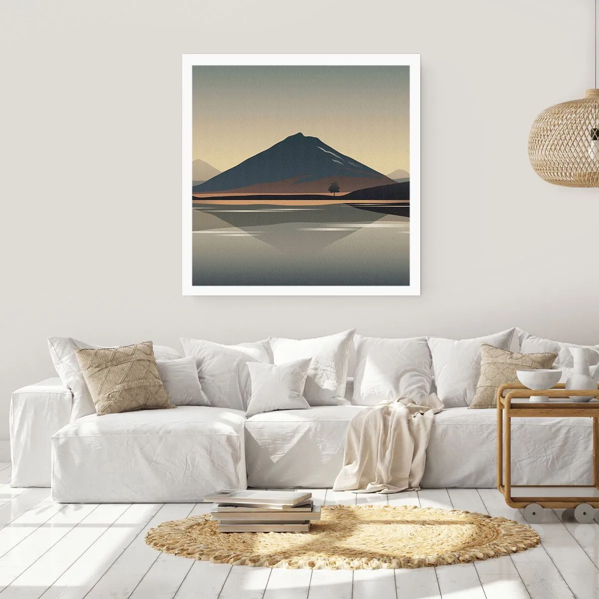 Poster - În oglindă - 40x40 cm