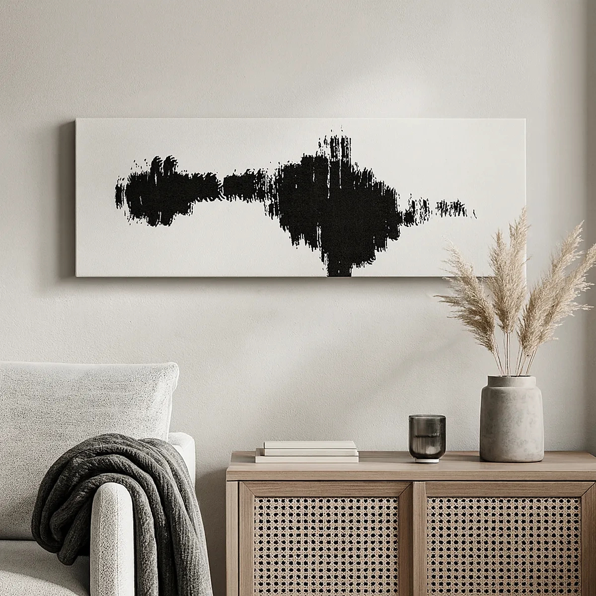 Tablou pe pânză - Vibrațiile imaginației - 30x30 cm