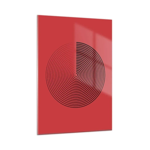 Tablou pe sticlă - Mișcare circulară - 50x70 cm