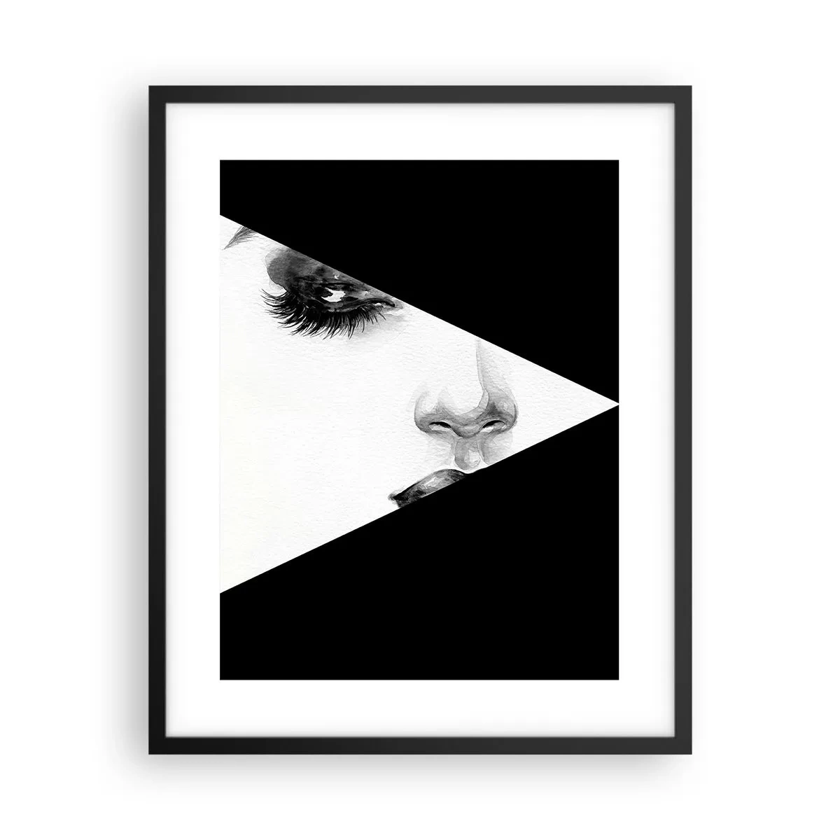 Poster în ramă neagră - Mereu nedescoperită - 40x50 cm