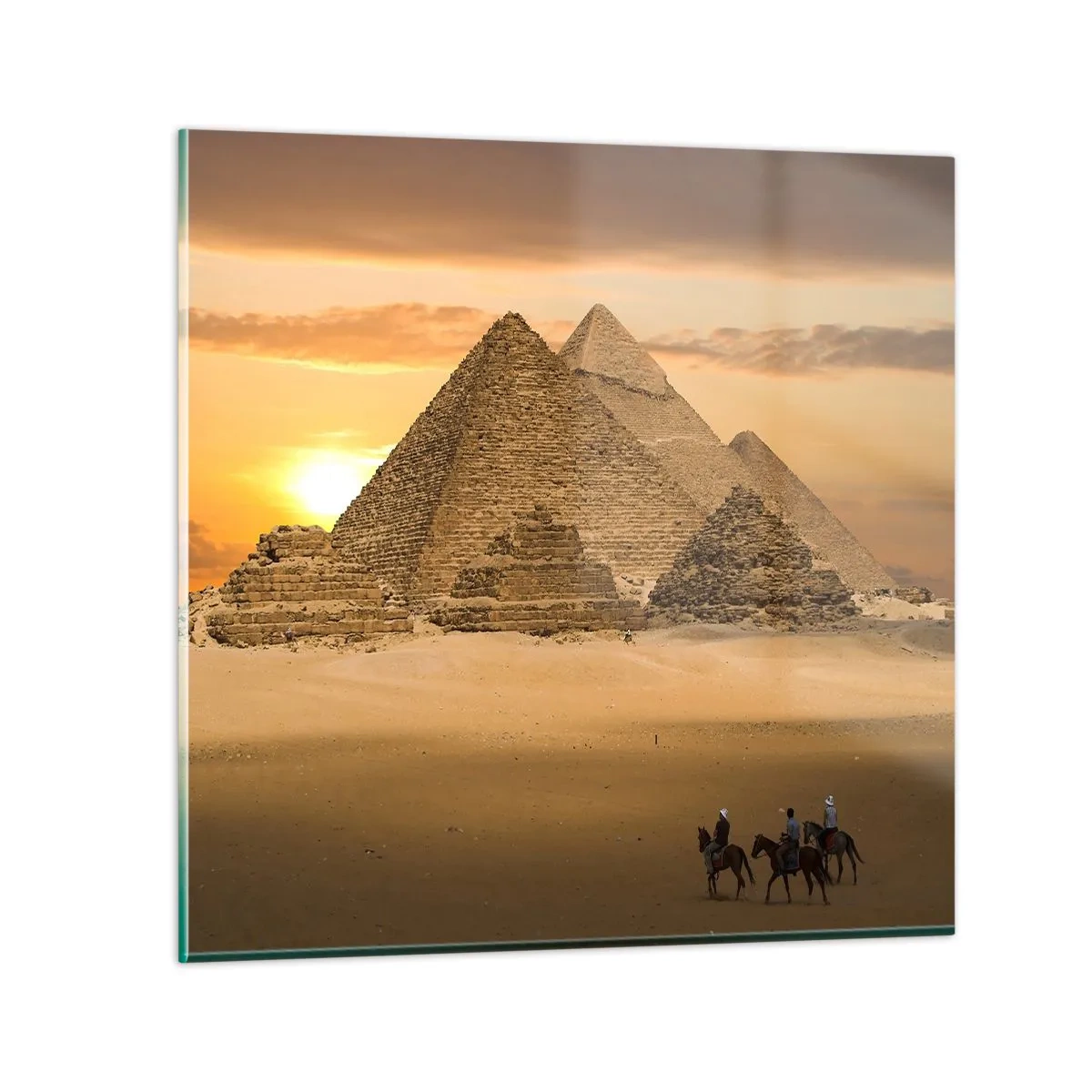 Tablou pe sticlă - Neschimbat de mii de ani - 60x60 cm