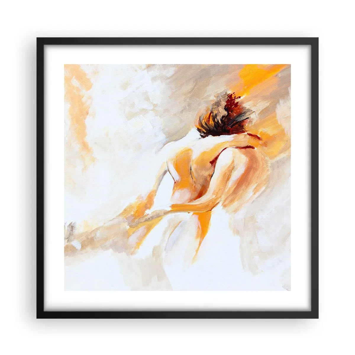 Poster în ramă neagră - În cerul proximității - 50x50 cm