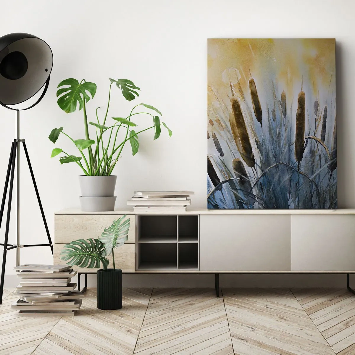 Tablou pe pânză - Răcoarea apei, căldura soarelui - 70x100 cm