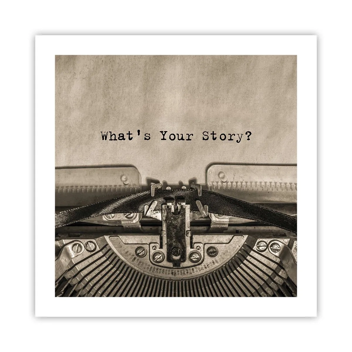 Poster - Spune-mi - 50x50 cm