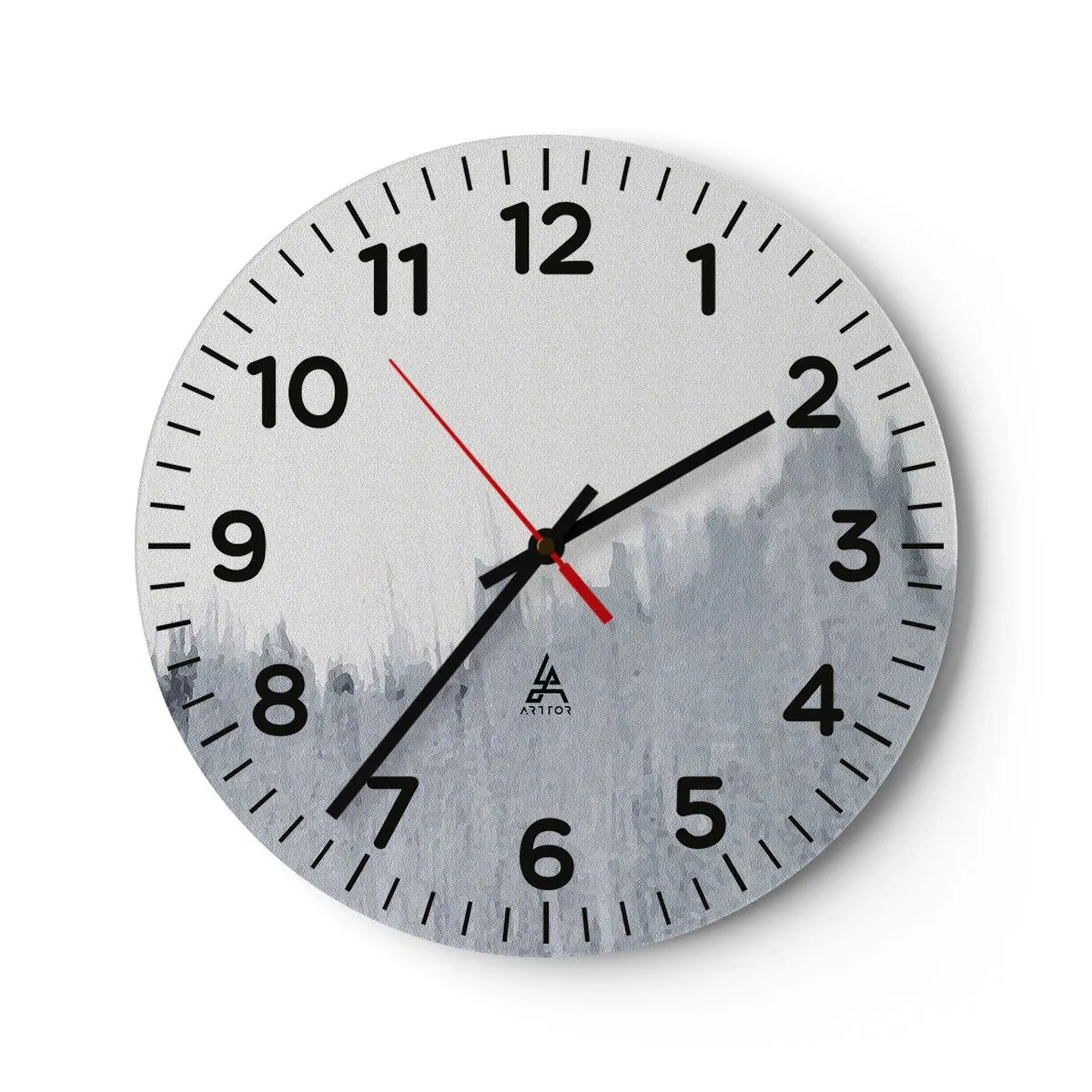 Ceas de perete - Ceas pe sticlă - Înregistrare secretă - 30x30 cm