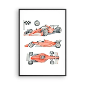 Poster în ramă neagră - Prindeți visul - 70x100 cm