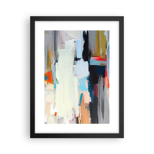 Poster în ramă neagră - Există o metodă? - 30x40 cm