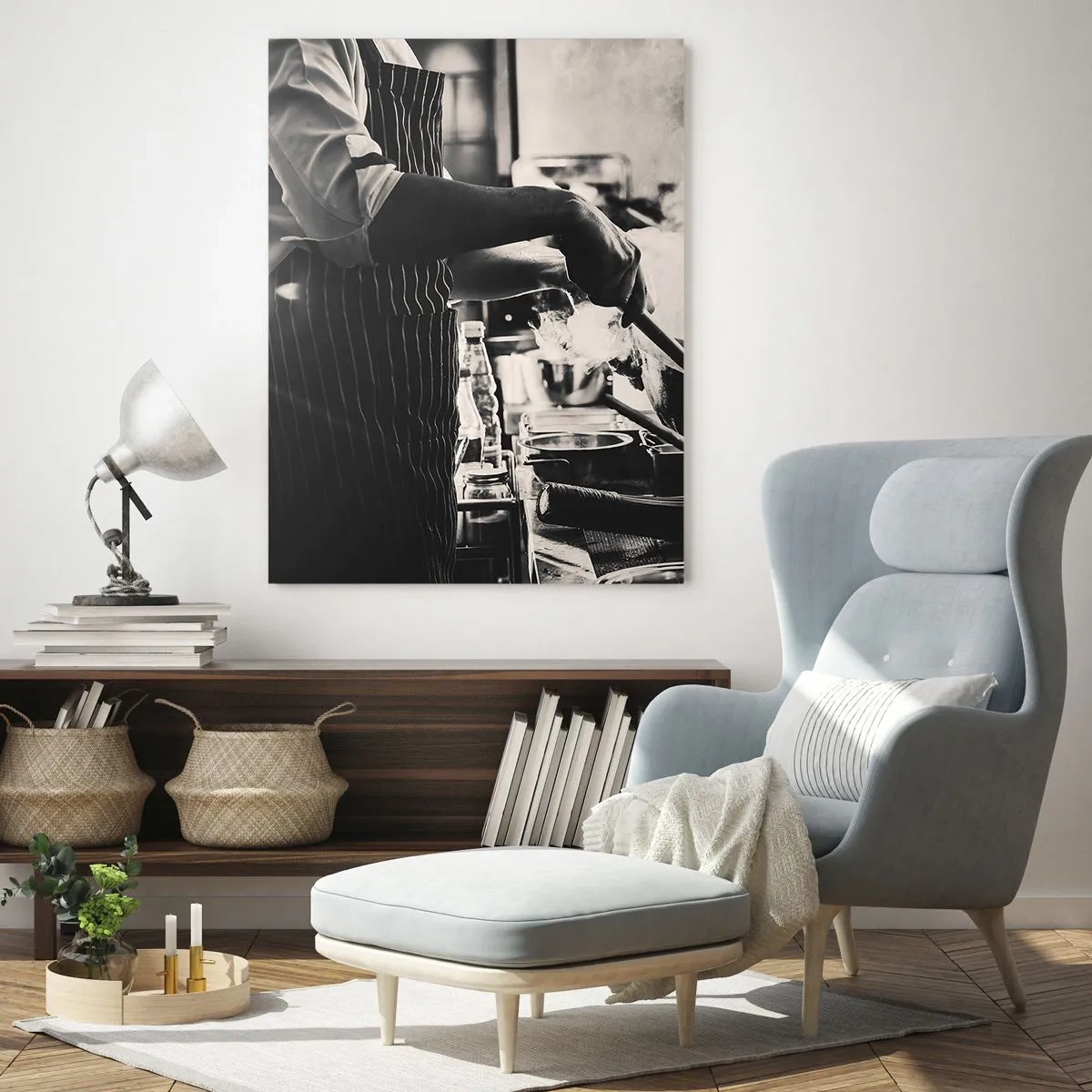 Tablou pe sticlă - Alchimia aromelor - 50x70 cm
