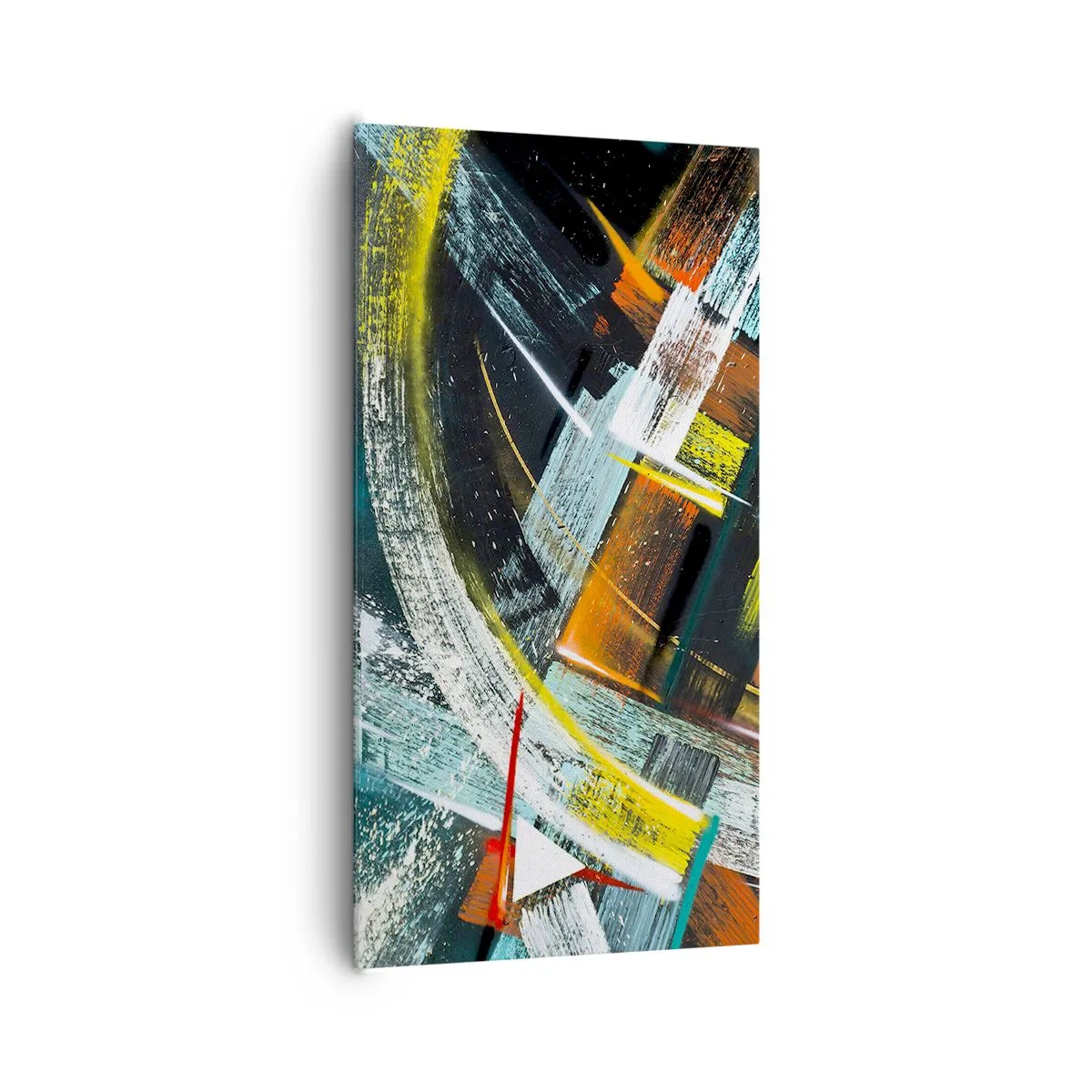 Tablou pe pânză - Energia în mișcare - 65x120 cm