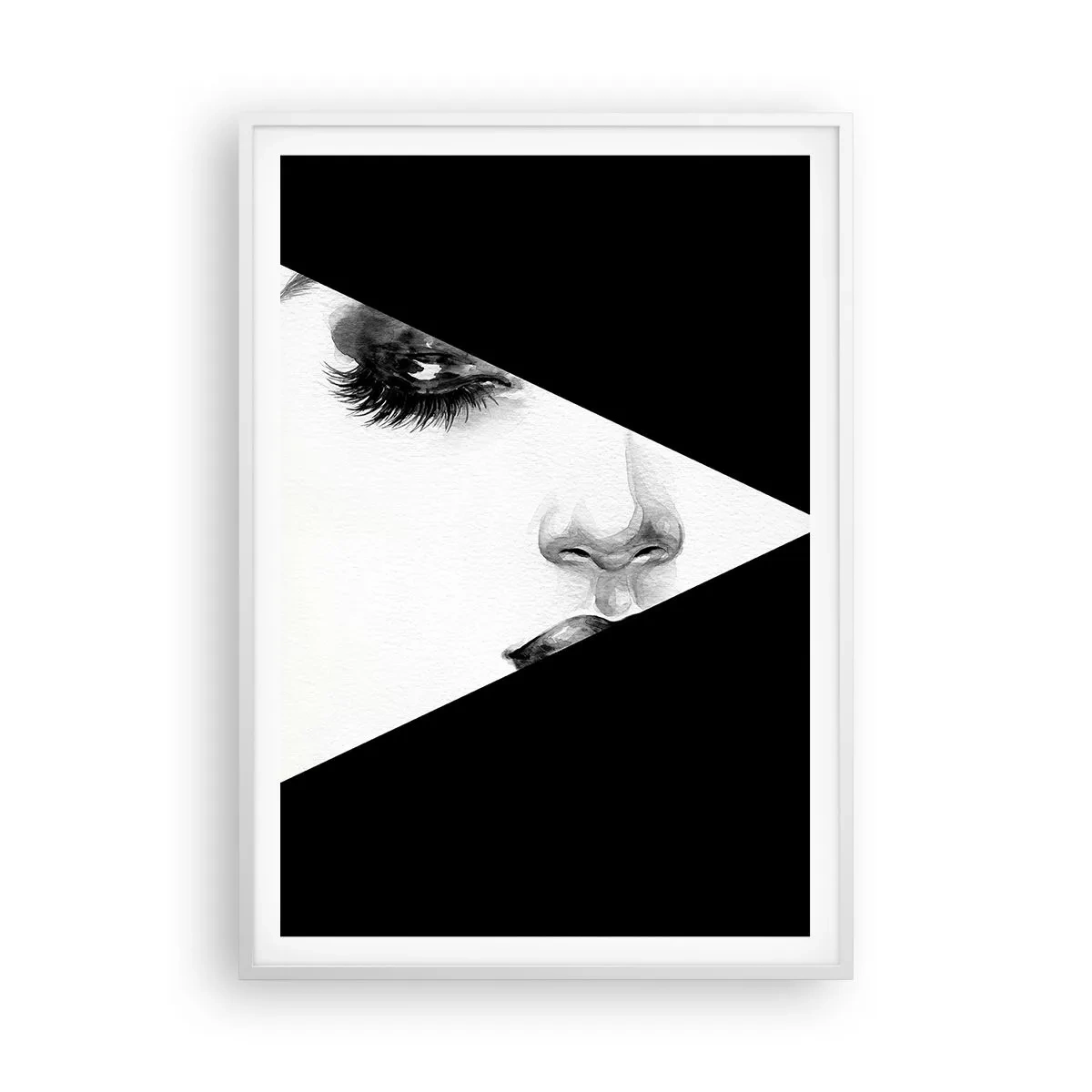 Poster în ramă albă - Mereu nedescoperită - 70x100 cm