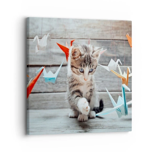 Tablou pe pânză - Prima lecție - 30x30 cm