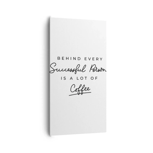 Tablou pe pânză - Secretul succesului - 65x120 cm