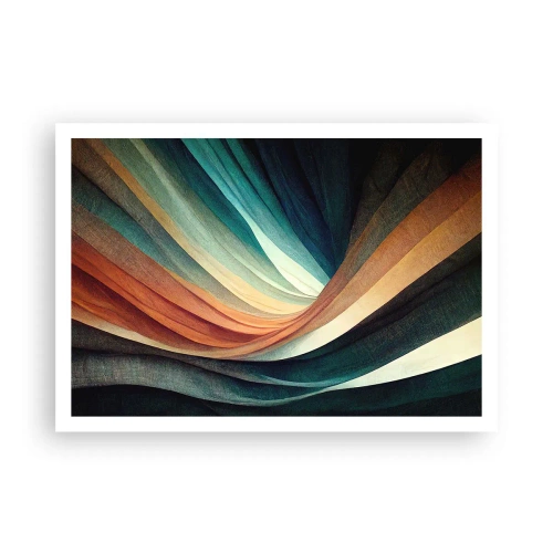 Poster - Țesute din culori - 100x70 cm