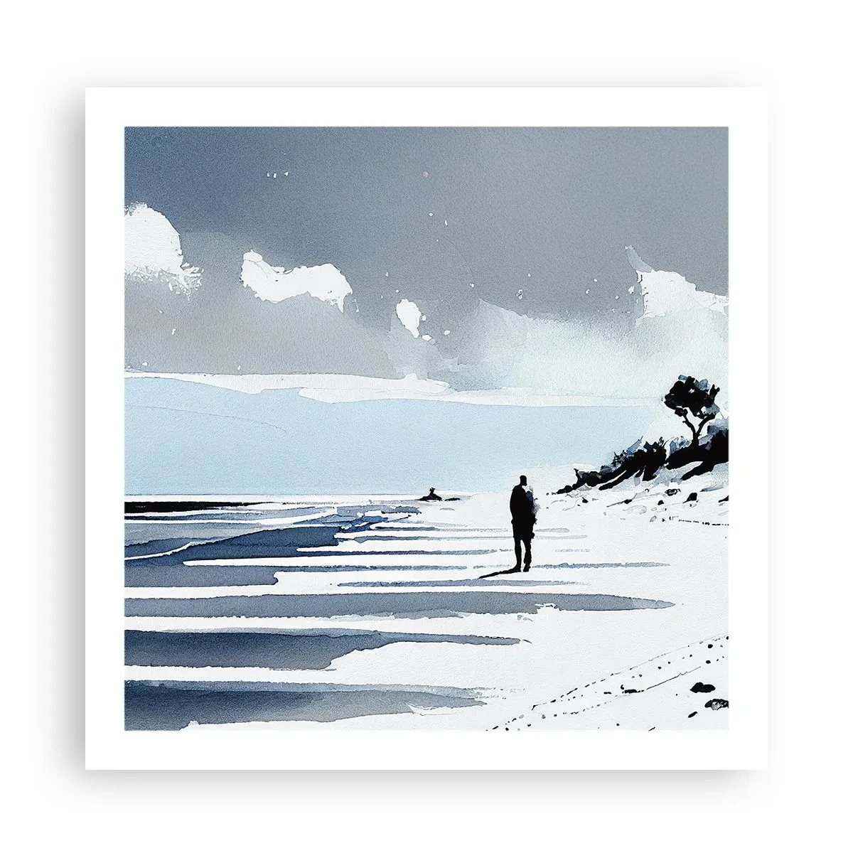 Poster - Singuratic - 60x60 cm