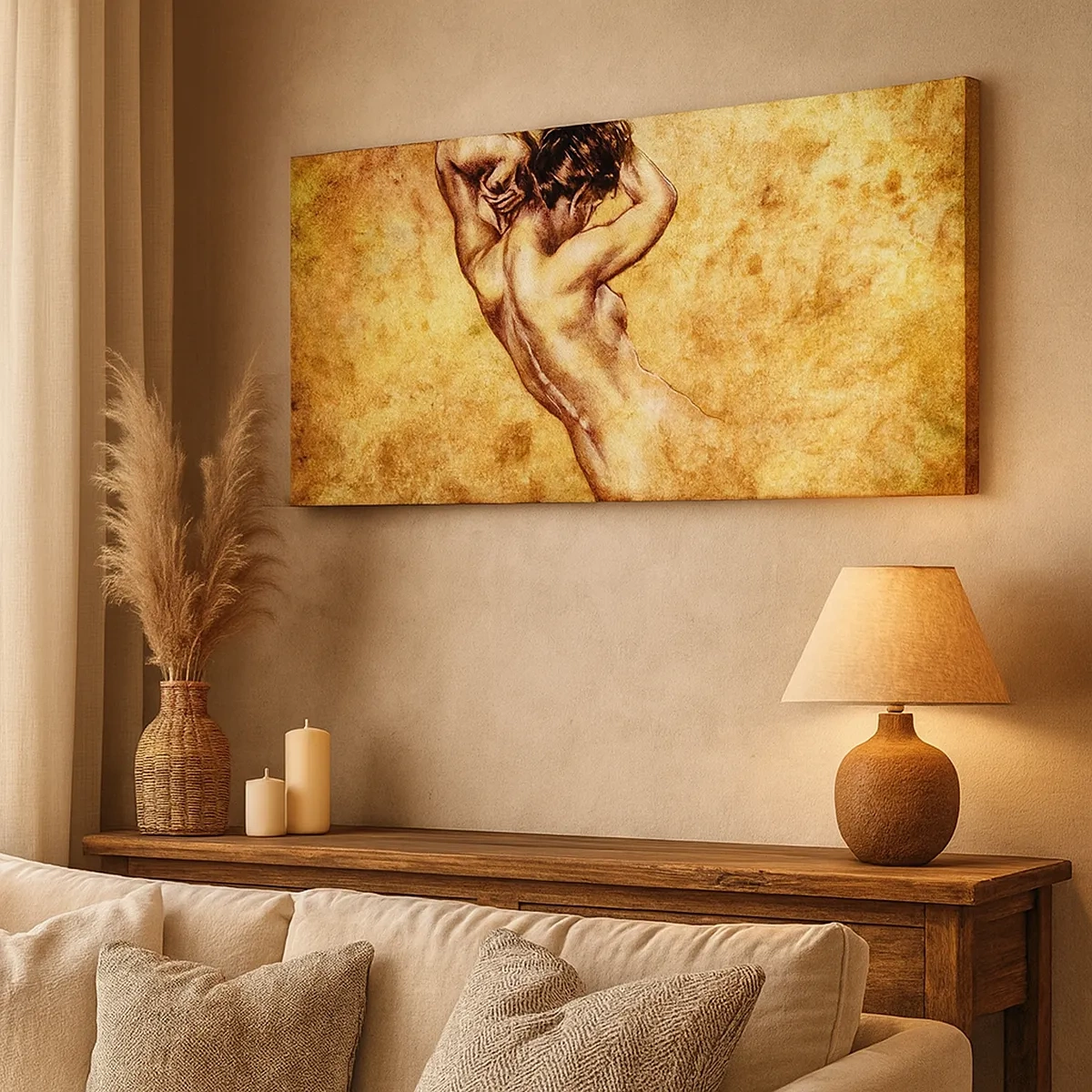 Tablou pe pânză - Dezvăluit, dar încă un mister - 30x30 cm