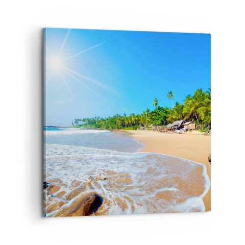 Tablou pe pânză - Un loc exotic pentru tine - 60x60 cm