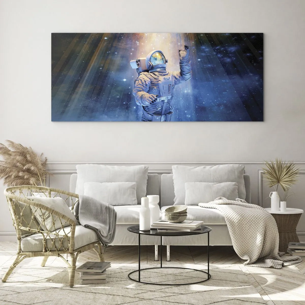 Tablou pe sticlă - În cele din urmă am ajuns - 100x40 cm