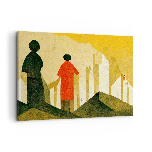 Tablou pe pânză - Încă un drum lung de parcurs - 120x80 cm